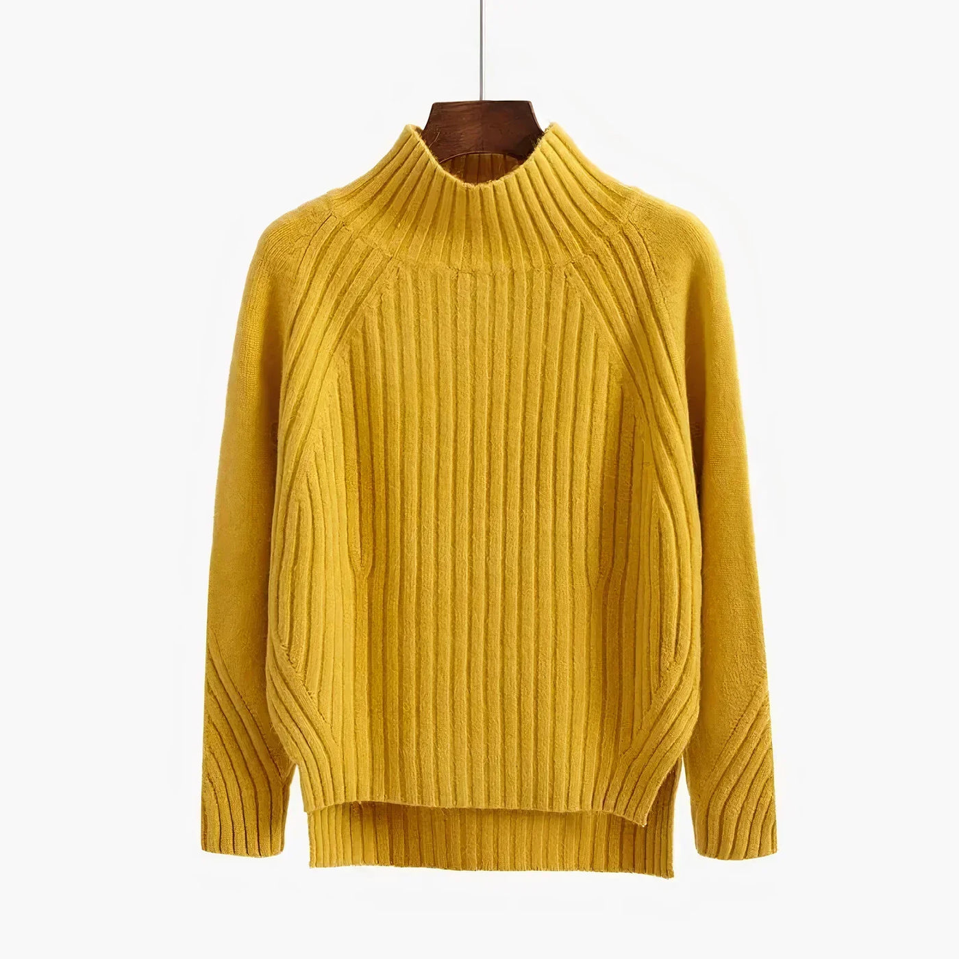 Zoey - Cozy Ribbed Turtleneck