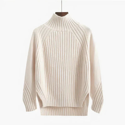 Zoey - Cozy Ribbed Turtleneck